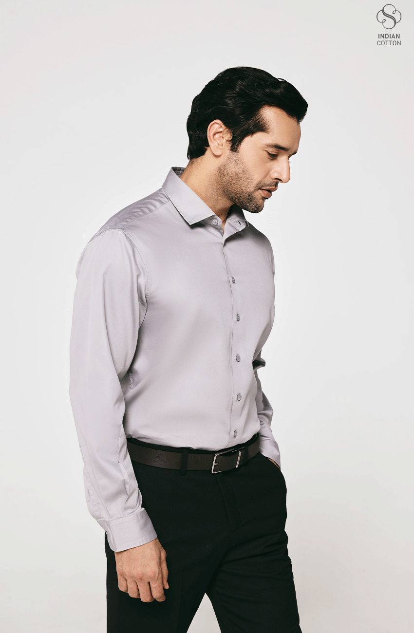 Buy Grey Formal Shirts For Men Online | Free Shipping Buy Grey Formal Shirts For Men Online | Free Shipping