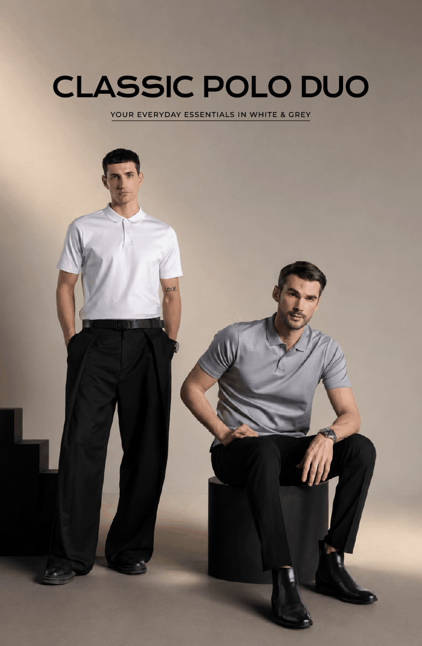 Pack of 2 Grey and White